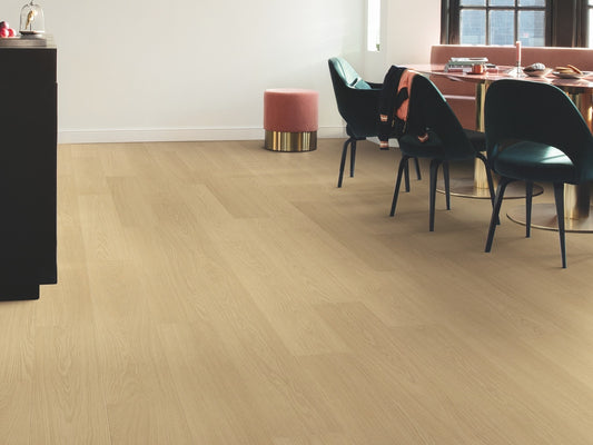 QuickStep Capture Beige Varnished Oak Laminate Flooring