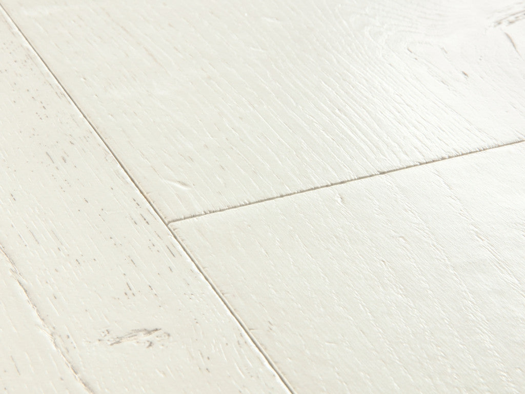 QuickStep Capture Painted Oak White Laminate Flooring