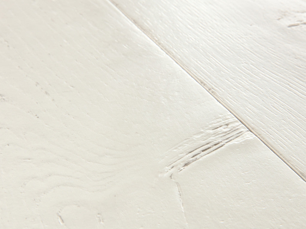 QuickStep Capture Painted Oak White Laminate Flooring