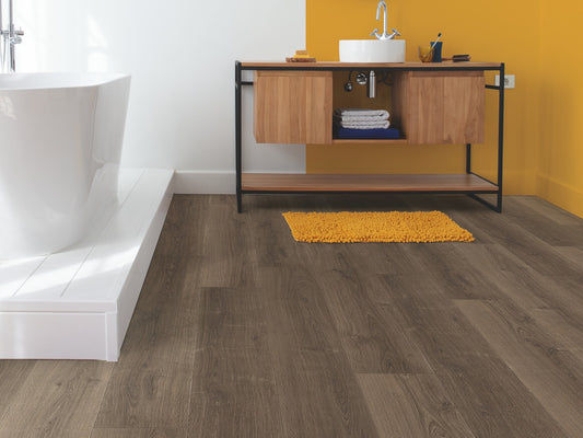 QuickStep Capture Brushed Oak Brown Laminate Flooring