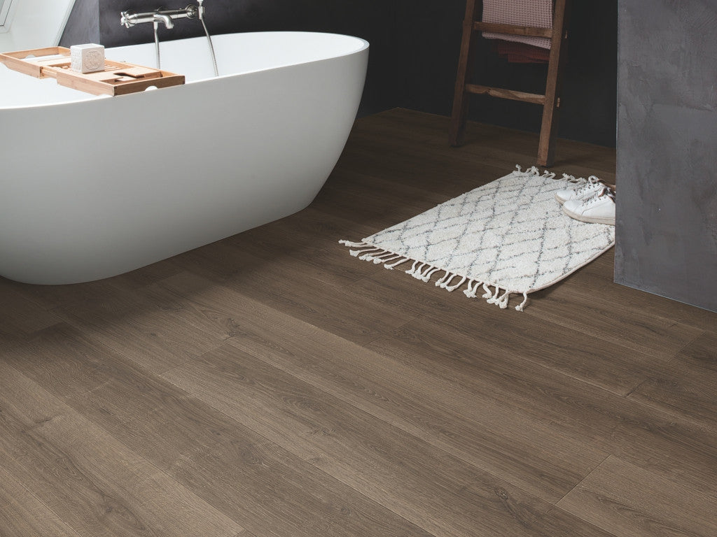 QuickStep Capture Brushed Oak Brown Laminate Flooring