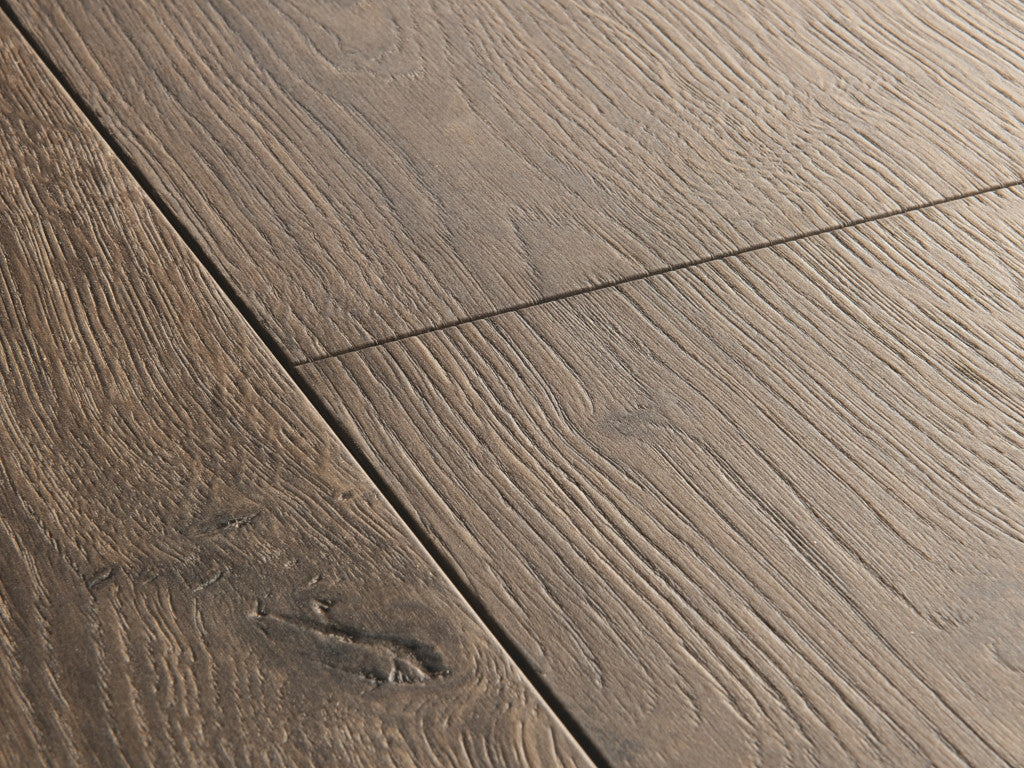 QuickStep Capture Brushed Oak Brown Laminate Flooring