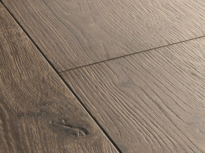 QuickStep Capture Brushed Oak Brown Laminate Flooring