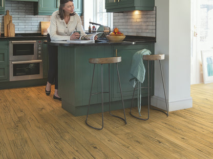 QuickStep Capture Brushed Oak Beige Laminate Flooring