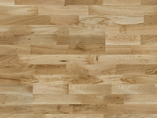 Timba Oak 3-Strip Engineered Wood Flooring, Lacquered, 207x3x14 Mm