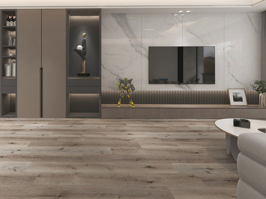 Everlock Titan Stone Grey LVT Flooring